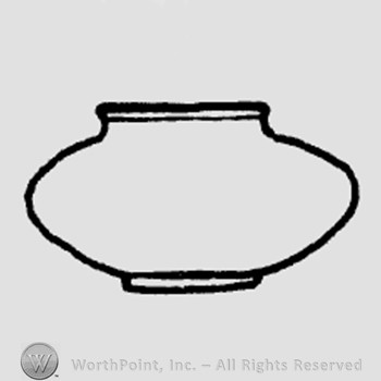 Rookwood Pottery Shape No. 6660; vase.