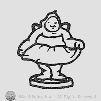 Rookwood Pottery Shape No. 6667; paperweight.