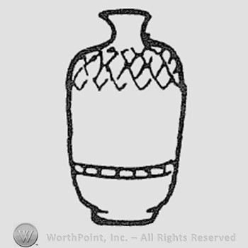 Rookwood Pottery Shape No. 6672; vase.