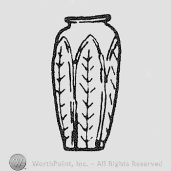 Rookwood Pottery Shape No. 6675; vase.