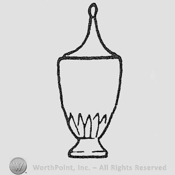 Rookwood Pottery Shape No. 6680; vase.