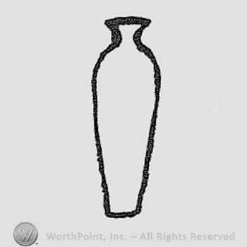 Rookwood Pottery Shape No. 6686; vase.