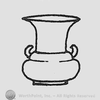 Rookwood Pottery Shape No. 6688; vase.