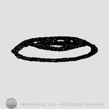 Rookwood Pottery Shape No. 6712; ash tray.