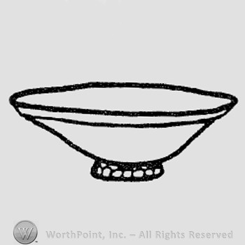 Rookwood Pottery Shape No. 6727; bowl.
