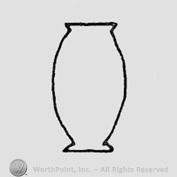 Rookwood Pottery Shape No. 6733; vase.
