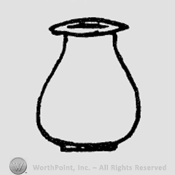 Rookwood Pottery Shape No. 6749; vase.
