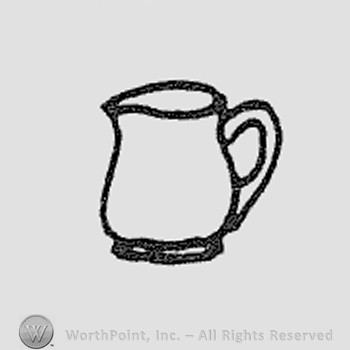 Rookwood Pottery Shape No. 6760; creamer.