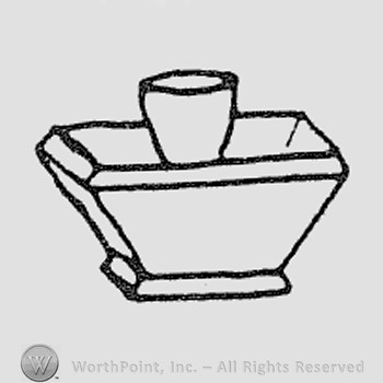 Rookwood Pottery Shape No. 6935; candleholder.