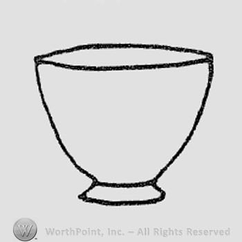 Rookwood Pottery Shape No. 6938; bowl.
