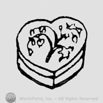 Rookwood Pottery Shape No. 6966; candy box.