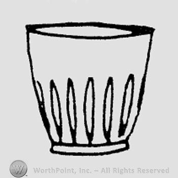 Rookwood Pottery Shape No. 6977; cup.