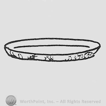 Rookwood Pottery Shape No. 6986; shrimp bowl.
