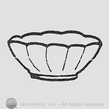 Rookwood Pottery Shape No. 6997; finger bowl.