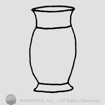 Rookwood Pottery Shape No. 7036; vase.