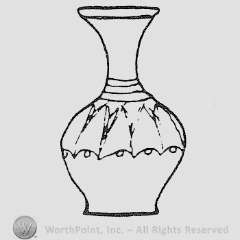 Rookwood Pottery Shape No. 7061; vase.