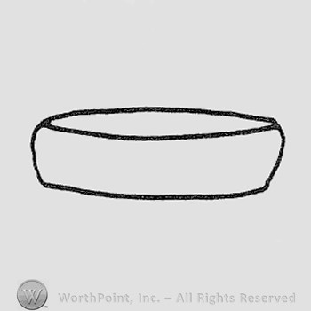 Rookwood Pottery Shape No. 7066; box.