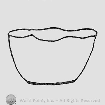 Rookwood Pottery Shape No. 7071; bowl.