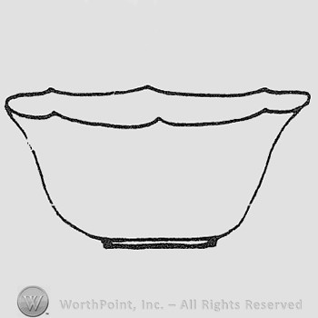 Rookwood Pottery Shape No. 7074; bowl.