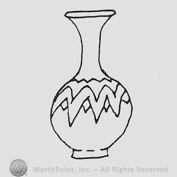 Rookwood Pottery Shape No. 7075; vase.