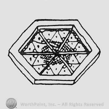 Rookwood Pottery Shape No. 7077; ashtray.