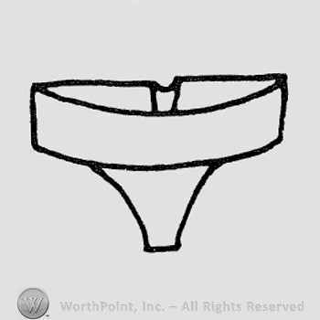 Rookwood Pottery Shape No. 7128; wall pocket.