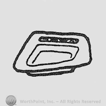 Rookwood Pottery Shape No. 7141; ashtray.