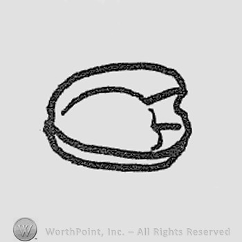 Rookwood Pottery Shape No. 7144; ashtray.