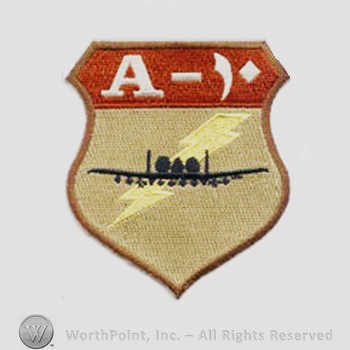 Weapon System Patch, Aircraft Patch : A-10 Thunderbolt II.