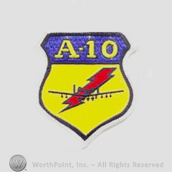 Weapon System Patch, Aircraft Patch : A-10 Thunderbolt II.