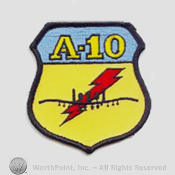 Weapon System Patch, Aircraft Patch : A-10 Thunderbolt II.