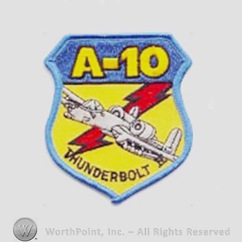 Weapon System Patch, Aircraft Patch : A-10 Thunderbolt II.