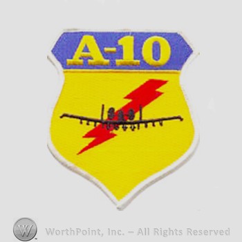Weapon System Patch, Aircraft Patch : A-10 Thunderbolt II.