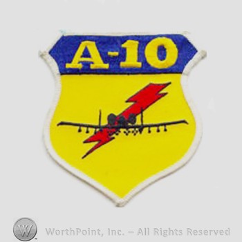 Weapon System Patch, Aircraft Patch : A-10 Thunderbolt II.