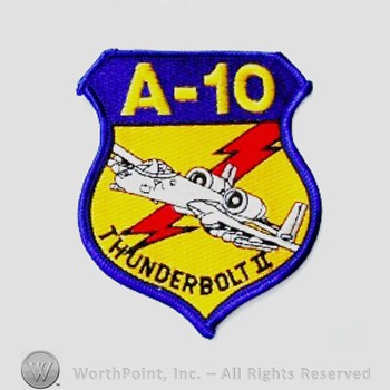 Weapon System Patch, Aircraft Patch : A-10 Thunderbolt II.