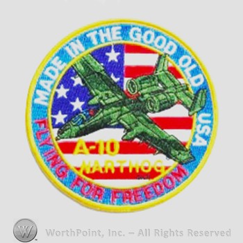 Weapon System Patch, Aircraft Patch : A-10 Thunderbolt II.