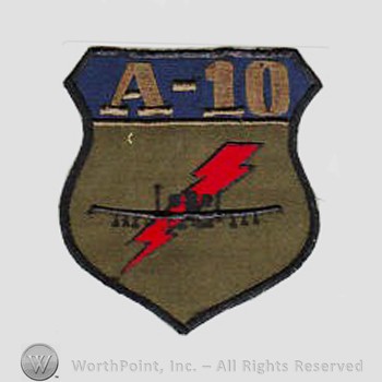 Weapon System Patch, Aircraft Patch : A-10 Thunderbolt II.
