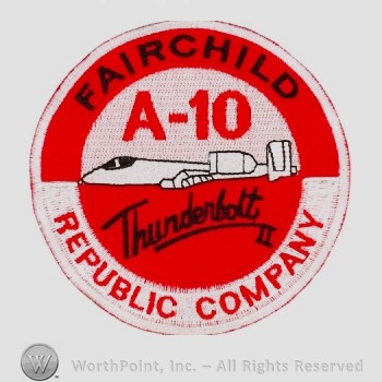Weapon System Patch, Aircraft Patch : A-10 Thunderbolt II.