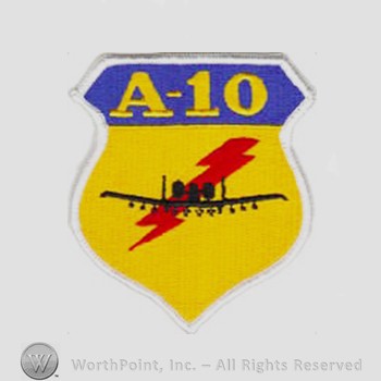 Weapon System Patch, Aircraft Patch : A-10 Thunderbolt II.