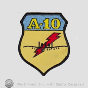 Weapon System Patch, Aircraft Patch : A-10 Thunderbolt II.