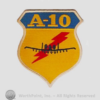 Weapon System Patch, Aircraft Patch : A-10 Thunderbolt II.