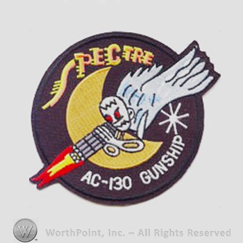 Weapon System Patch, Aircraft Patch : AC-130 Spectre Gunship.