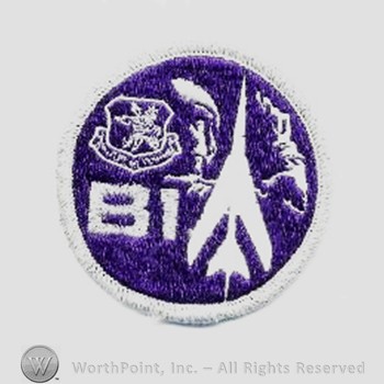 Weapon System Patch, Aircraft Patch : B-1 Lancer.