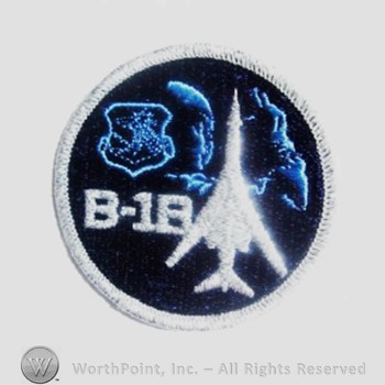 Weapon System Patch, Aircraft Patch : B-1B Lancer.