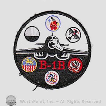 Weapon System Patch, Aircraft Patch : B-1B Lancer Gaggle.
