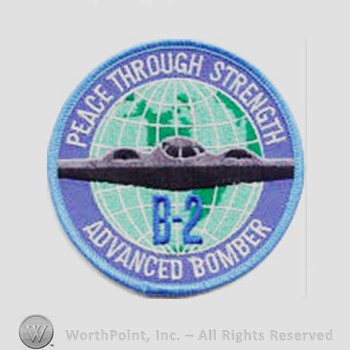 Weapon System Patch, Aircraft Patch : B-2 Spirit.