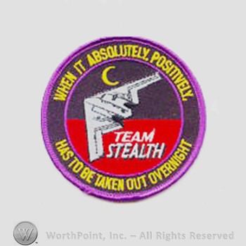 Weapon System Patch, Aircraft Patch : B-2 Spirit.
