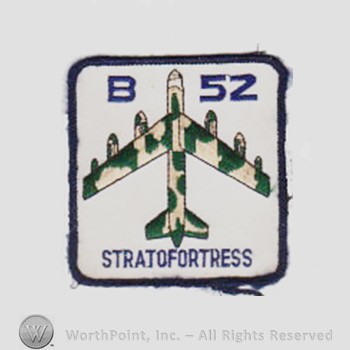 Weapon System Patch, Aircraft Patch : B-52 Stratofortress.