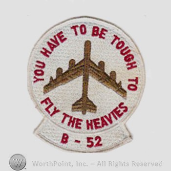 Weapon System Patch, Aircraft Patch : B-52 Stratofortress.