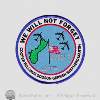 Weapon System Patch, Aircraft Patch : B-52 Stratofortress RAIDER 21.